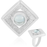 Himmelblauer Topas-Silberring (MONOSONO COLLECTION) Himmelblauer Topas-Silberring (MONOSONO COLLECTION)