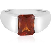 Hessonit-Granat-Goldring Hessonit-Granat-Goldring