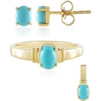 Sleeping Beauty-Türkis-Silberset Sleeping Beauty-Türkis-Silberset