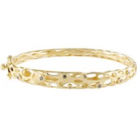 I2 Champagner-Brillant-Silberarmreif (Ornaments by de Melo) I2 Champagner-Brillant-Silberarmreif (Ornaments by de Melo)