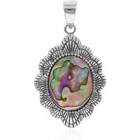 Abalone-Muschel-Silberanhänger (Art of Nature) Abalone-Muschel-Silberanhänger (Art of Nature)