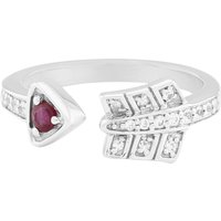 Madagaskar-Rubin-Silberring Madagaskar-Rubin-Silberring