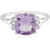 Lavendel-Amethyst-Silberring Lavendel-Amethyst-Silberring