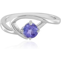 Tansanit-Silberring Tansanit-Silberring