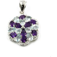 Edelstein-Silberanhänger Edelstein-Silberanhänger