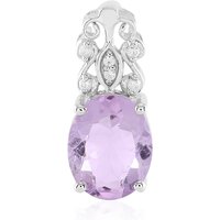 Lavendel-Amethyst-Silberanhänger Lavendel-Amethyst-Silberanhänger