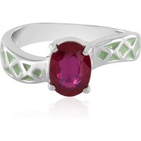 Bemainty-Rubin-Silberring Bemainty-Rubin-Silberring