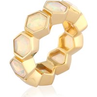 Welo-Opal-Silberring (de Melo) Welo-Opal-Silberring (de Melo)