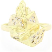 Weißer Saphir-Silberring (Jahdo) Weißer Saphir-Silberring (Jahdo)