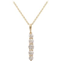 SI1 (H) Brillant-Goldhalskette (CIRARI) SI1 (H) Brillant-Goldhalskette (CIRARI)