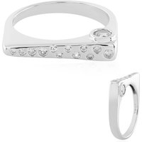 Zirkon-Silberring Zirkon-Silberring