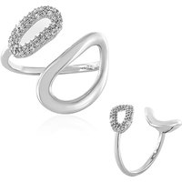 Zirkon-Silberring Zirkon-Silberring