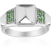 Kenianischer Tsavorit-Silberring (Remy Rotenier) Kenianischer Tsavorit-Silberring (Remy Rotenier)
