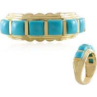 Sleeping Beauty-Türkis-Silberring Sleeping Beauty-Türkis-Silberring