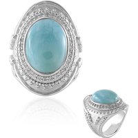 Larimar-Silberring (Dallas Prince Designs) Larimar-Silberring (Dallas Prince Designs)