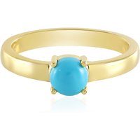 Sleeping Beauty-Türkis-Silberring Sleeping Beauty-Türkis-Silberring
