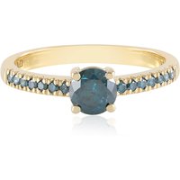 Blauer I2 Brillant-Goldring Blauer I2 Brillant-Goldring