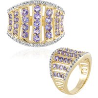 Tansanit-Silberring Tansanit-Silberring