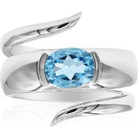 Marambaia-Topas-Silberring Marambaia-Topas-Silberring