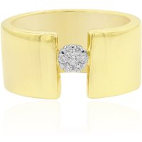 I1 (G) Brillant-Silberring I1 (G) Brillant-Silberring