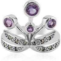 Amethyst-Silberring (Annette classic) Amethyst-Silberring (Annette classic)