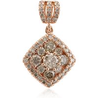 VS1 Argyle-Rose de France-Brillant-Goldanhänger (Annette) VS1 Argyle-Rose de France-Brillant-Goldanhänger (Annette)