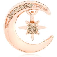 SI1 Argyle-Rose de France-Brillant-Goldanhänger (Annette) SI1 Argyle-Rose de France-Brillant-Goldanhänger (Annette)