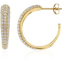 Zirkon-Silberohrringe (M de Luca) Zirkon-Silberohrringe (M de Luca)