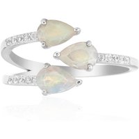 Welo-Opal-Silberring Welo-Opal-Silberring