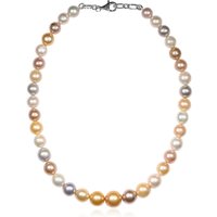 Ming-Perlen-Silberhalskette (TPC) Ming-Perlen-Silberhalskette (TPC)