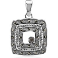 SI1 Argyle-Rose de France-Brillant-Silberanhänger (Annette classic) SI1 Argyle-Rose de France-Brillant-Silberanhänger (Annette classic)