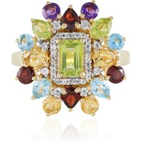 Edelstein-Silberring Edelstein-Silberring