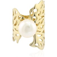 Süßwasserzuchtperlen-Silberring (TPC) Süßwasserzuchtperlen-Silberring (TPC)