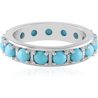 Sleeping Beauty-Türkis-Silberring Sleeping Beauty-Türkis-Silberring