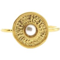 Süßwasserzuchtperlen-Silberring (Joias do Paraíso) Süßwasserzuchtperlen-Silberring (Joias do Paraíso)