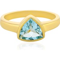 Himmelblauer Topas-Silberring (MONOSONO COLLECTION) Himmelblauer Topas-Silberring (MONOSONO COLLECTION)