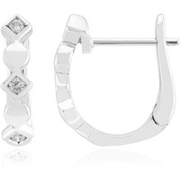 I1 (G) Brillant-Silberohrringe (Annette) I1 (G) Brillant-Silberohrringe (Annette)