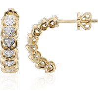 SI1 (G) Brillant-Goldohrringe (Annette) SI1 (G) Brillant-Goldohrringe (Annette)