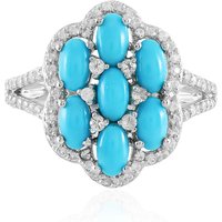 Sleeping Beauty-Türkis-Silberring (Faszination Türkis) Sleeping Beauty-Türkis-Silberring (Faszination Türkis)