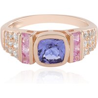 Tansanit-Silberring (Adela Silber) Tansanit-Silberring (Adela Silber)