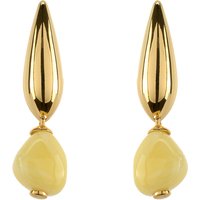 Baltischer Milky-Bernstein-Silberohrringe (dagen) Baltischer Milky-Bernstein-Silberohrringe (dagen)