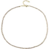 Fancy-Zirkon-Silberhalskette Fancy-Zirkon-Silberhalskette