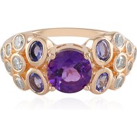 Sibirischer Amethyst-Silberring (Adela Silber) Sibirischer Amethyst-Silberring (Adela Silber)