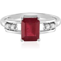 Bemainty-Rubin-Silberring Bemainty-Rubin-Silberring