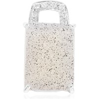 Glitzer-Achat-Silberanhänger Glitzer-Achat-Silberanhänger