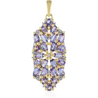 Tansanit-Silberanhänger Tansanit-Silberanhänger