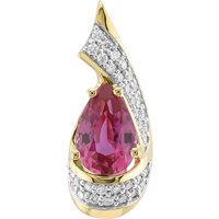 Pinkfarbener Saphir-Goldanhänger (Rifkind 1894 Collection) Pinkfarbener Saphir-Goldanhänger (Rifkind 1894 Collection)