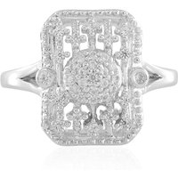 Zirkon-Silberring Zirkon-Silberring