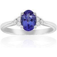 AAA-Tansanit-Goldring AAA-Tansanit-Goldring