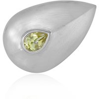 Limonen-Citrin-Silberring (MONOSONO COLLECTION) Limonen-Citrin-Silberring (MONOSONO COLLECTION)